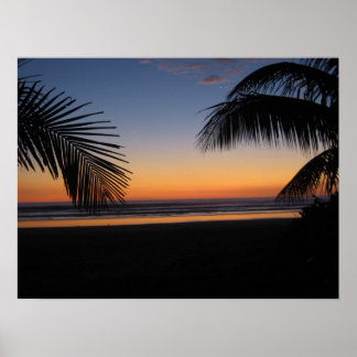 Affiches Après le coucher du soleil