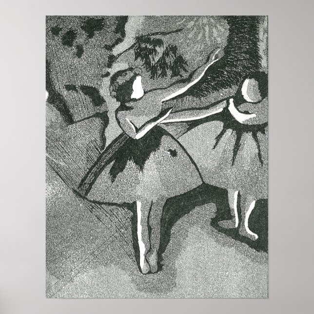 Affiches après l'impression par gravure de Dagas (Devant)