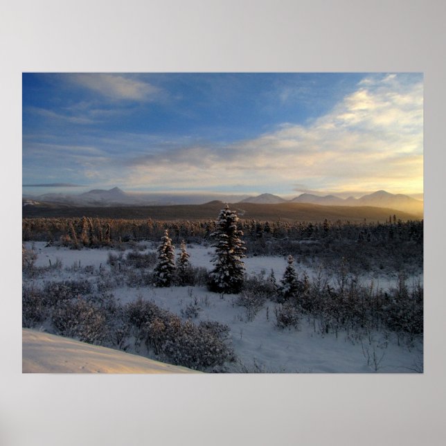 Affiches Après-midi neigeux (Devant)