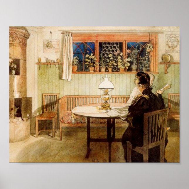 Affiches Après que les enfants sont allés au lit (Devant)