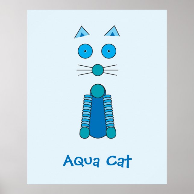 Affiches Aqua CAT (Devant)