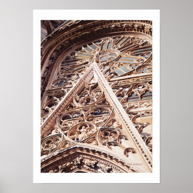 Affiches Aquarelle "Allure" Church Architecture (Devant)