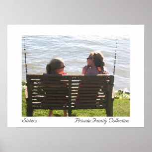 Affiches Aquarelle de soeurs