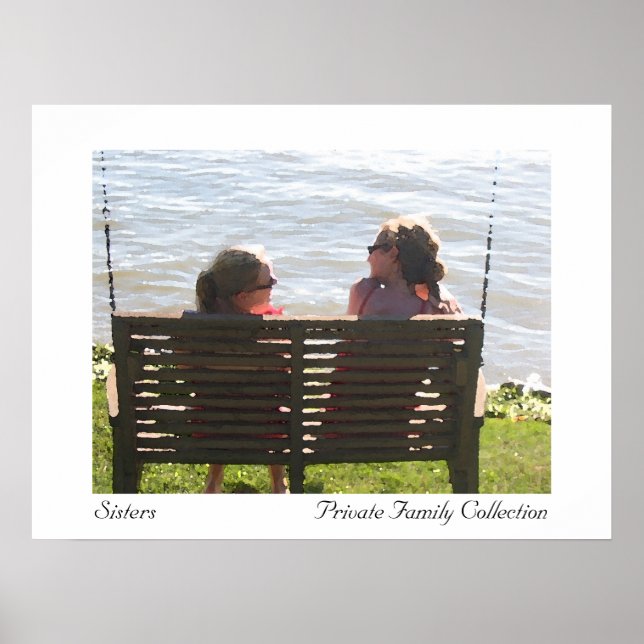 Affiches Aquarelle des soeurs (Devant)