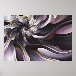 Affiches Aquarelle soie