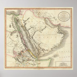 Affiches Arabia, Egypt, Abyssinia, Red Sea