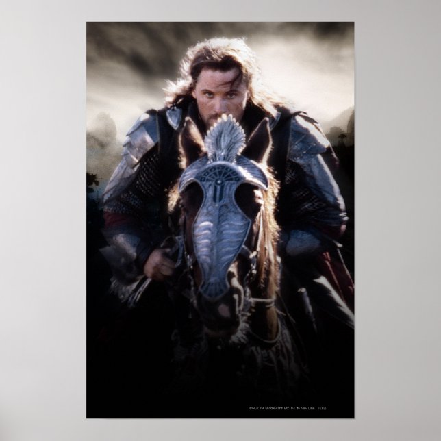 Affiches Aragorn équitation (Devant)