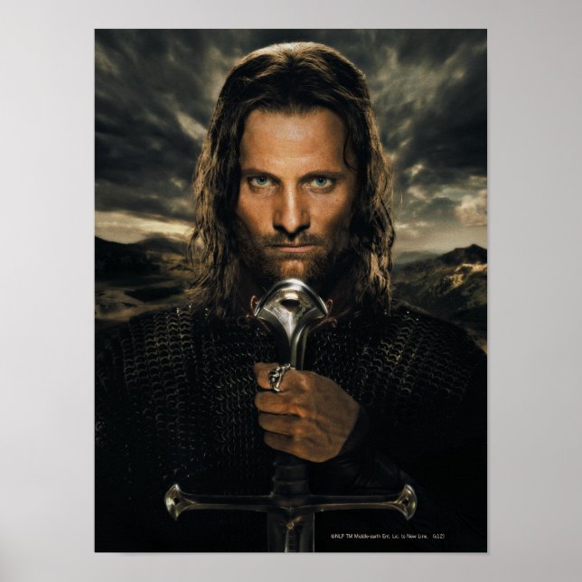 Affiches Aragorn Sword Down (Devant)