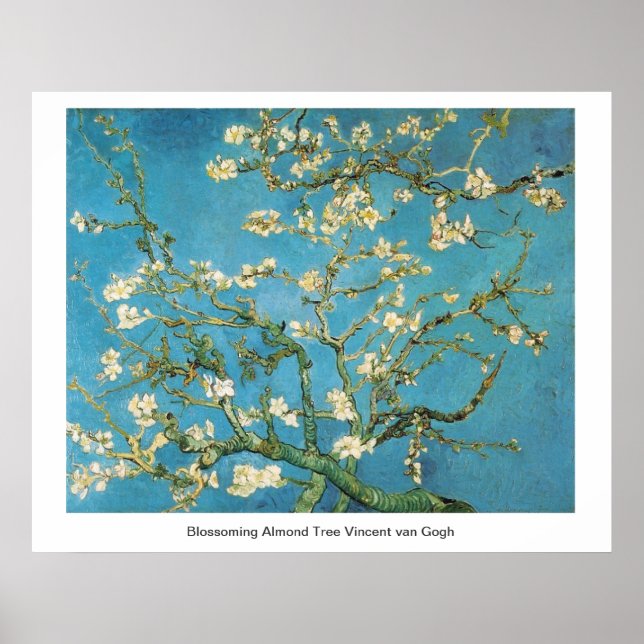 Affiches Aramande en fleurs Vincent van Gogh (Devant)