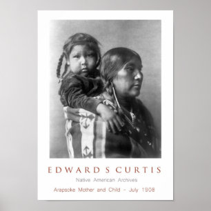 Affiches Arapsoke Mère avec enfant