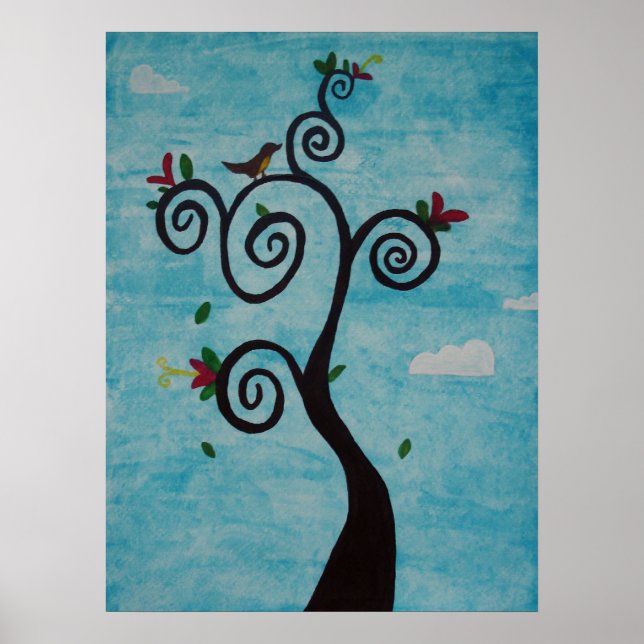 Affiches Arbre d'amour (Devant)