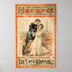 Affiches Arbre de connaissances 1898 - en détresse
