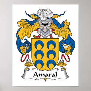 Affiches Arbre de famille Amaral