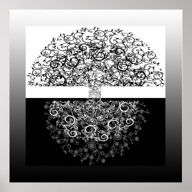 Affiches Arbre de l'équilibre de vie (Devant)