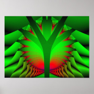Affiches Arbre de lumière