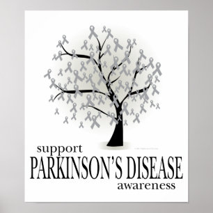 Affiches Arbre de :maladie de Parkinson