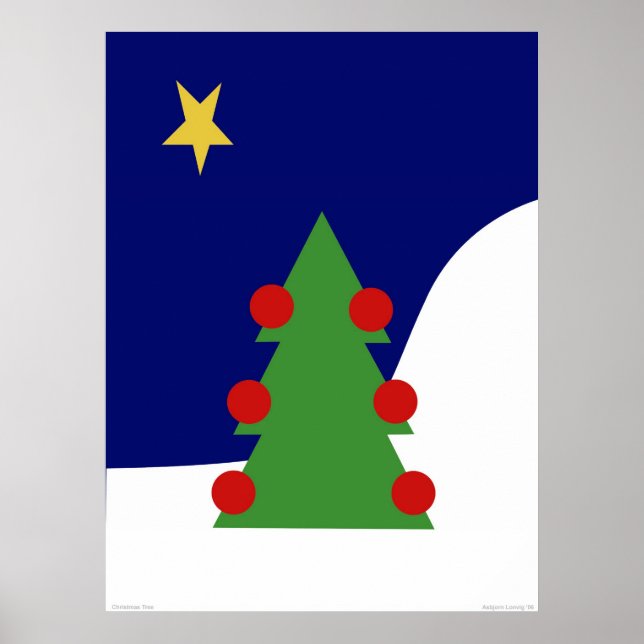 Affiches Arbre de Noël (Devant)