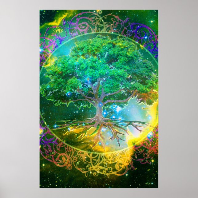 Affiches Arbre de vie et de santé (Devant)
