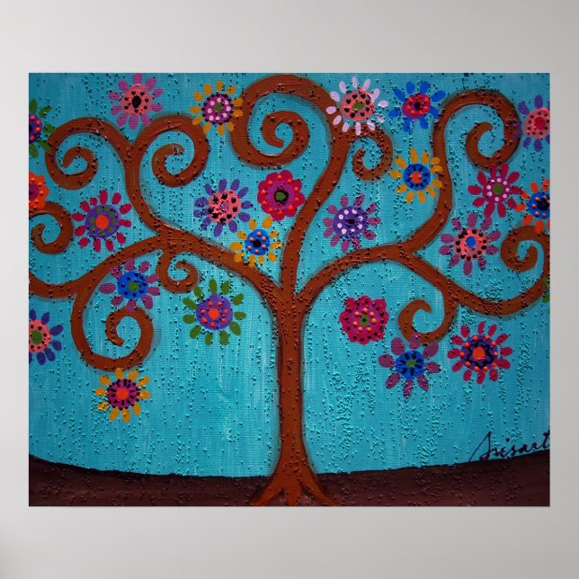 AFFICHES ARBRE DES POSTES DE VIE (Devant)