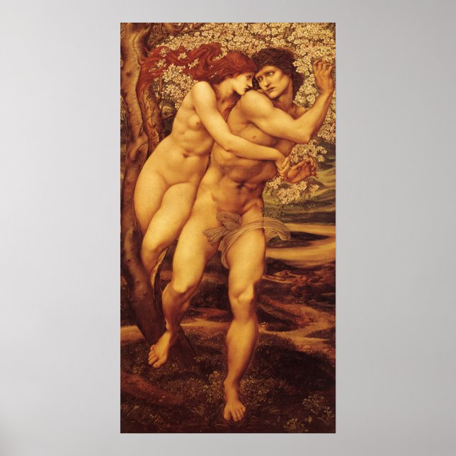 Affiches Arbre du pardon, Sir Edward Coley Burne-Jones (Devant)