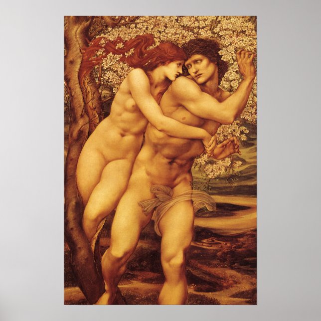 Affiches Arbre du Pardon, Sir Edward Coley Burne-Jones (Devant)
