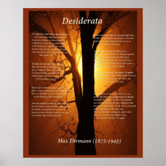Affiches Arbre orange