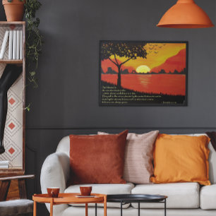 Affiches Arbre par l'affiche de l'eau