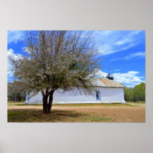 Affiches Arbre Pommier En Floraison, Chapelle Sangre De Cri