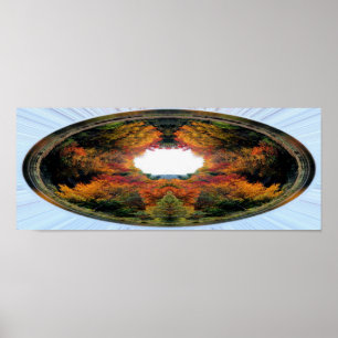 Affiches Arbres d'automne Art photo Abstrait