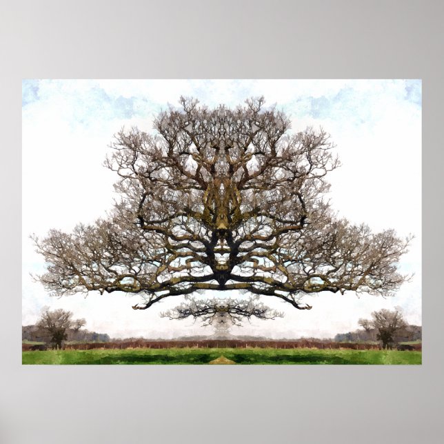 AFFICHES ARBRES DE PRINTEMPS (Devant)