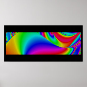 Affiches Arc en ciel 3D Abstrait