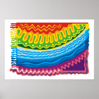 Affiches Arc-en-ciel Abstraites