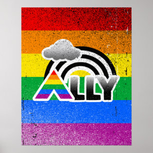 AFFICHES ARC-EN-CIEL D'ALLIÉ - .PNG