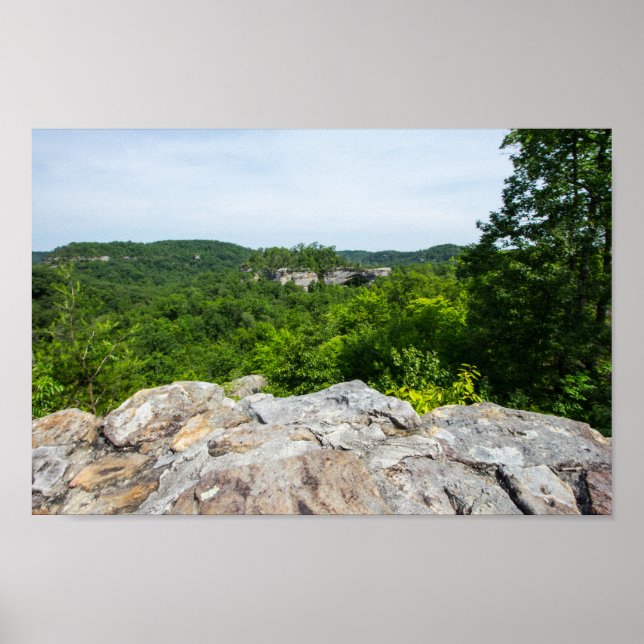 Affiches Arc naturel zone Pittoresque, Kentucky (Devant)
