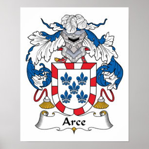 Affiches Arce Family Crest