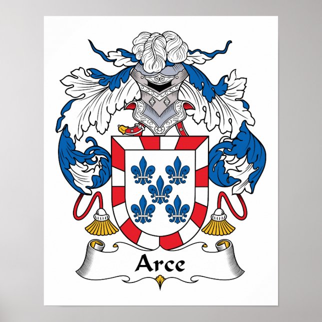 Affiches Arce Family Crest (Devant)