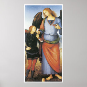 Affiches Archangel Raphael avec Tobias, c. 1496-1500