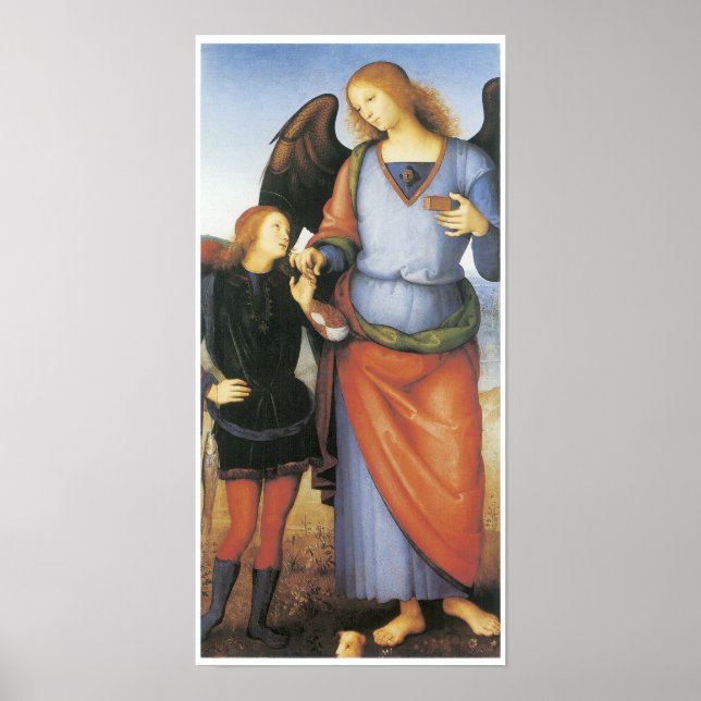 Affiches Archangel Raphael avec Tobias, c. 1496-1500 (Devant)