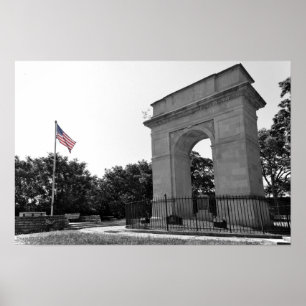 Affiches Arche et drapeau commémoratifs de Rosedale, Kansas