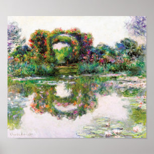Affiches Arches Flower Giverny Claude Monet Impressionnisme