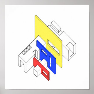 Affiches Archi couleur Tri