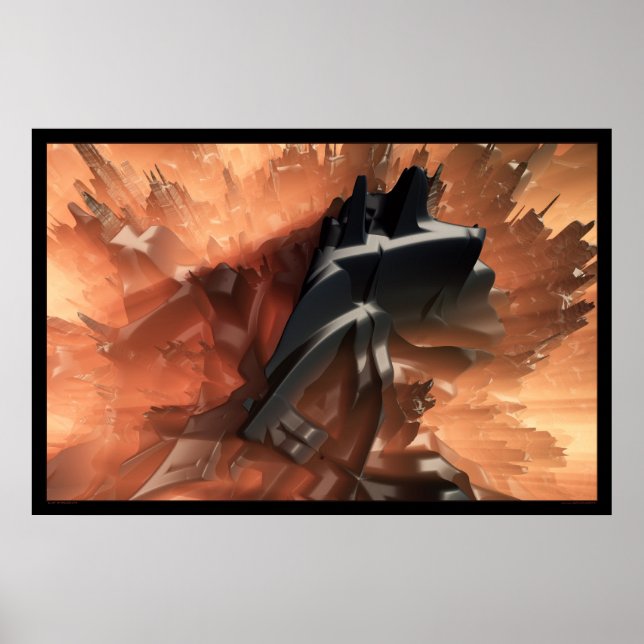 Affiches architecture alien (Devant)