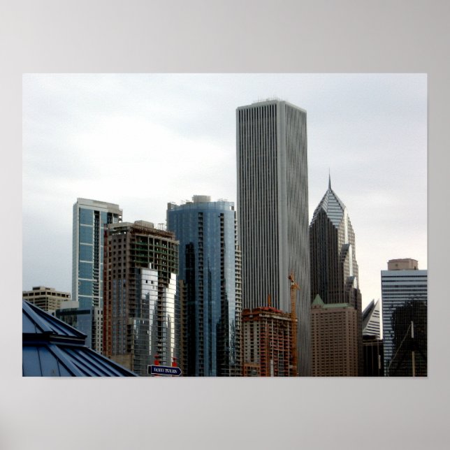 Affiches Architecture de Chicago (Devant)