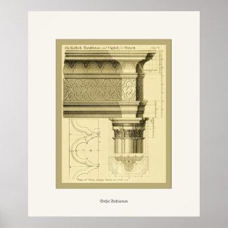 Affiches Architecture gothique ~ Art Vintage