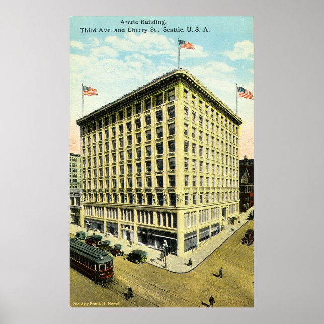 Affiches Arctic Building, Seattle, WA (Devant)