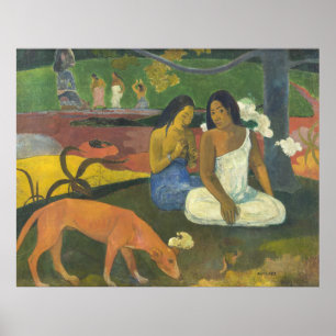 Affiches Arearea Paul Gauguin Canvas