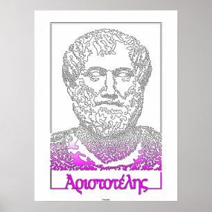Affiches Aristote. philosophe grec [015]
