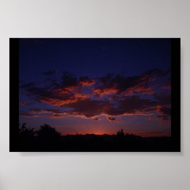 Affiches Arizona Sunset 11 (Devant)