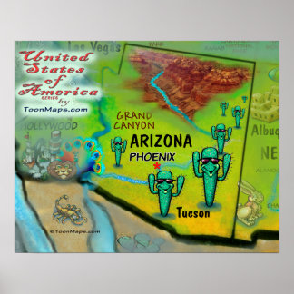 Affiches Arizona USA