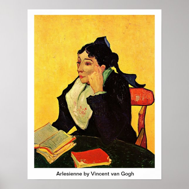 Affiches Arlesienne par Vincent van Gogh (Devant)